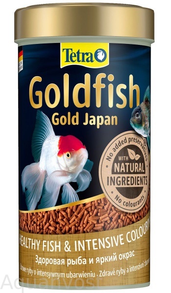 Корм для селекционных золотых рыб Goldfish Gold Japan