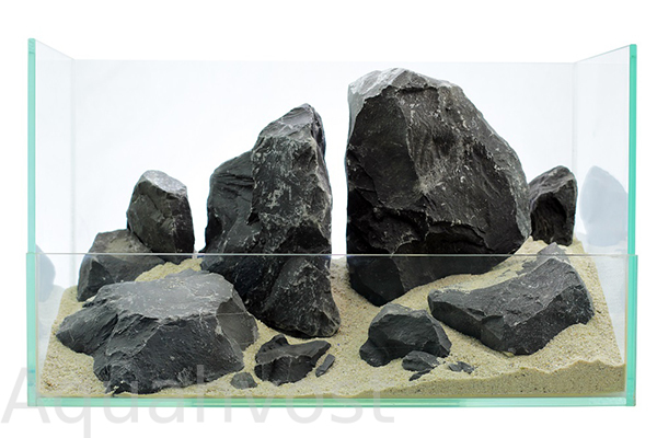 Камни GLOXY "Сумеречный хребет" разных размеров, 1 кг