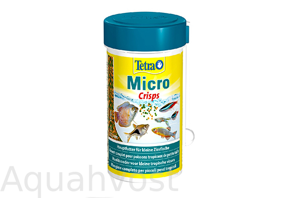 Корм для рыб TetraMicro Crisps микро чипсы 100 мл