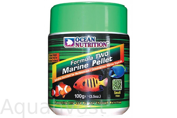 Ocean Nutrition Гранулы Морская Формула Два. Formula Two Marine Pellet. Размер S. 100 гр