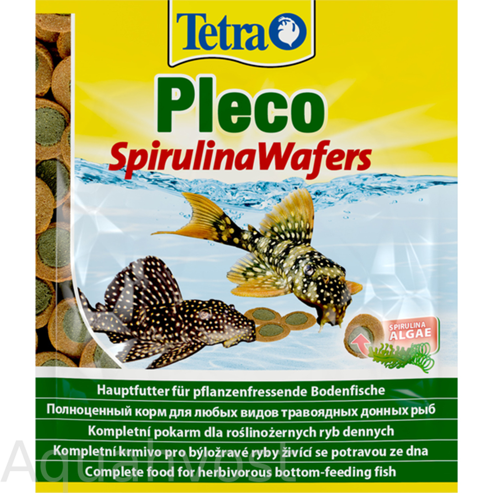 Корм для рыб TetraPleco Spirulina Wafers 15 г (пакетик)