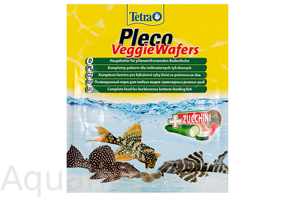 Корм для рыб TetraPleco Veggie Wafers 15 г (пакетик)