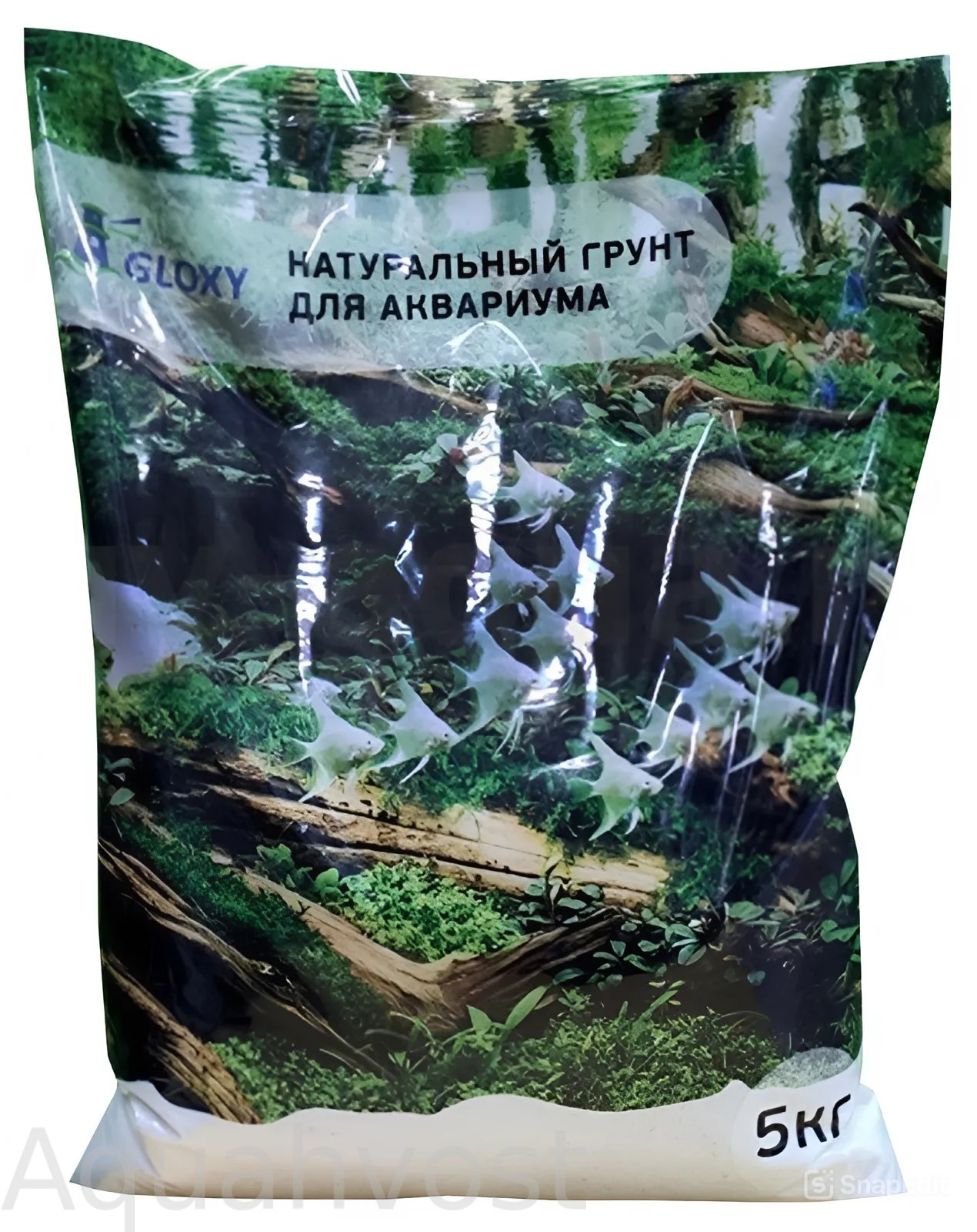 Грунт Gloxy коралловый белый (оолит) 1-2 мм  5 кг