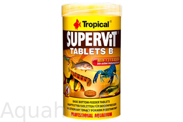 Tropical Supervit Tablets B Основной корм для всех декоративных рыб 50 мл