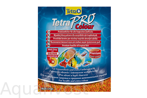 Корм для рыб TetraPro Color Crisps 12 гр