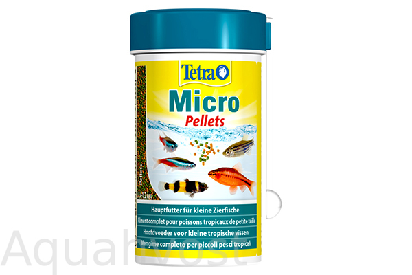 Корм для рыб TetraMicro Pellets 100 мл микро пеллеты