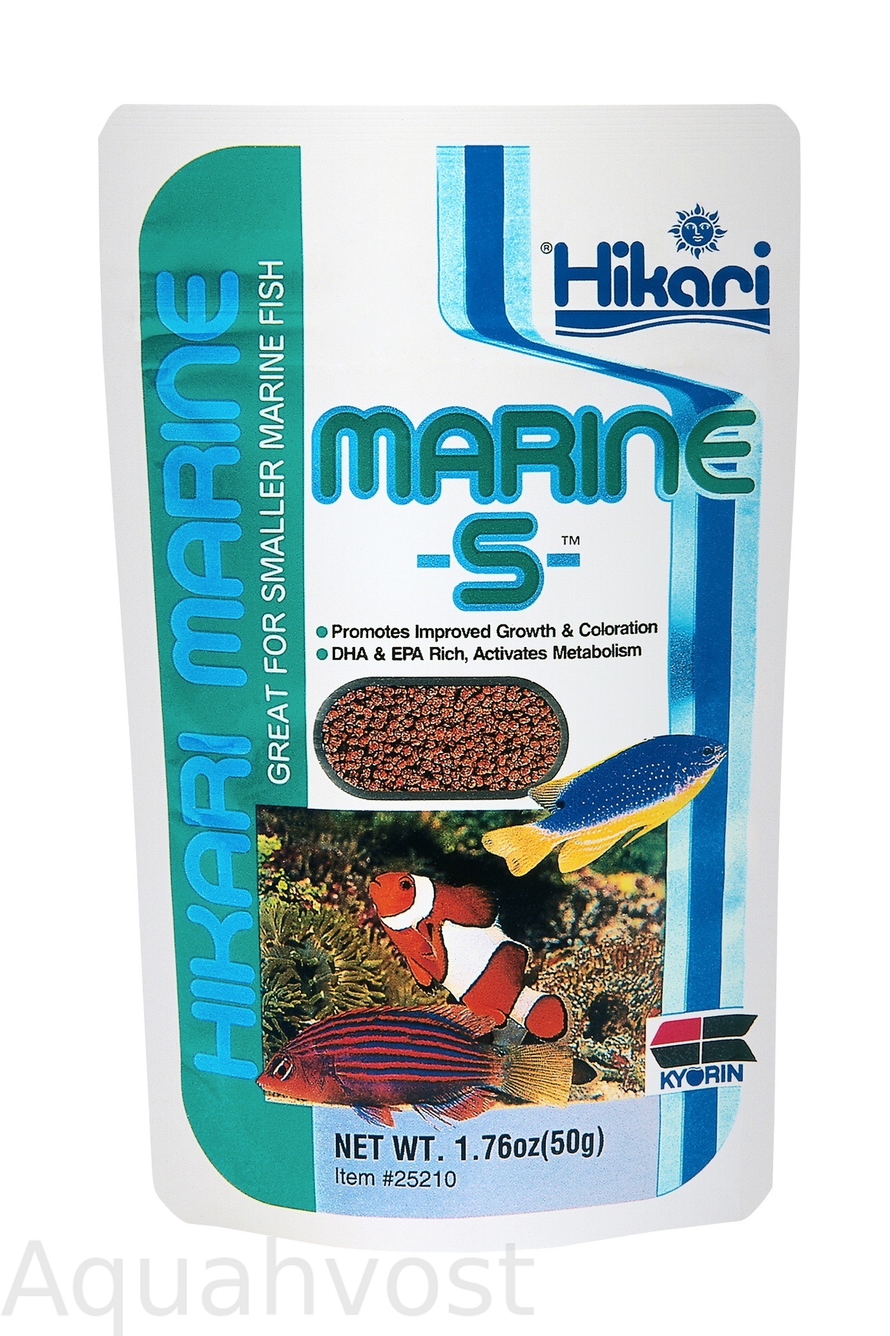 Hikari Marine S корм для мелких морских рыб