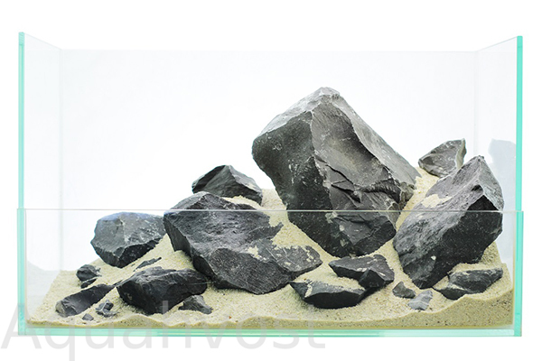 Камни GLOXY "Сумеречный хребет" разных размеров, 1 кг