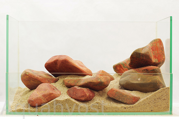 Камни GLOXY  "Ямайка" разных размеров, 1 кг