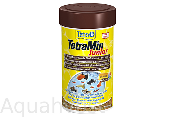 Корм для рыб TetraMin Junior мелкие хлопья 100 мл