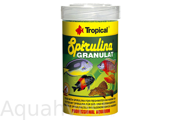 Tropical Spirulina Granulat гранулированный корм с водорослями банка 250 мл