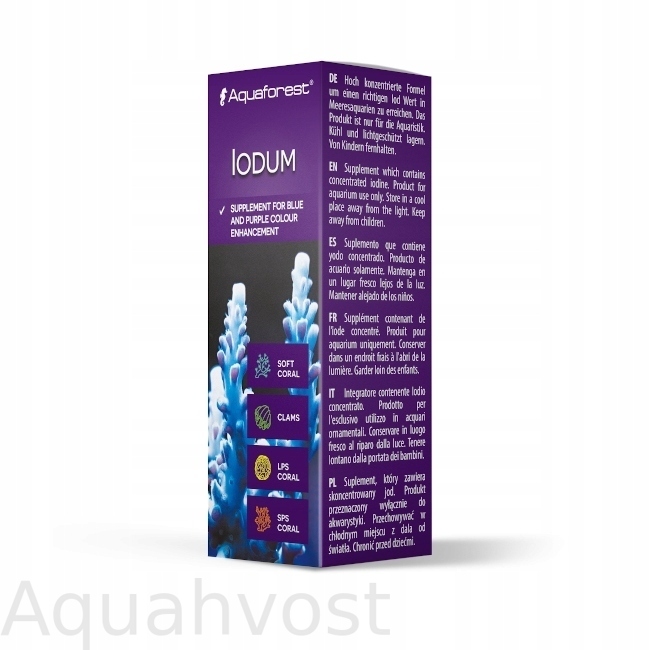 Aquaforest iodum 10 МЛ концентрированная добавка йода