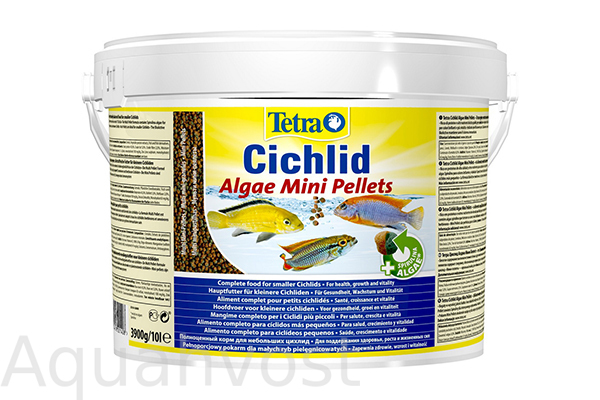 Корм для рыб TetraCichlid Algae Mini 10 л