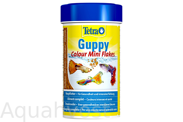 Корм для рыб Tetra Guppy Colour 100 мл хлопья для гуппи