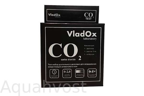 VladOx CO2 тест для измерения концентрации углекислого газа
