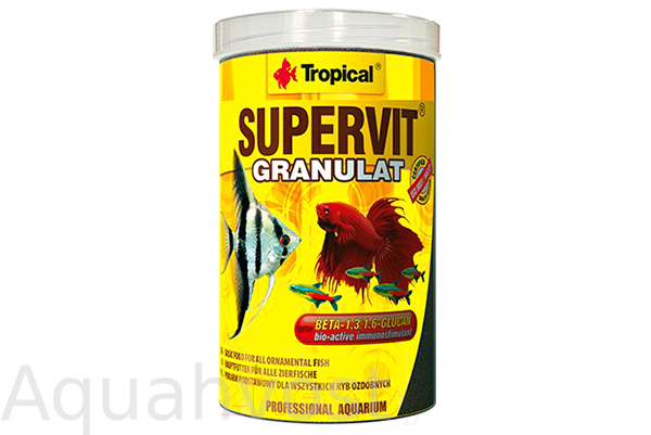 Tropical SuperVit Granulat основной корм для всех декоративных рыб (гранулы) 250 мл